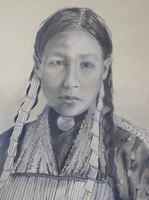 Indiańska dziewczyna 4 A.D. 1897