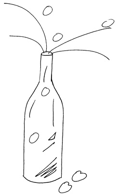 Groszek – butelka