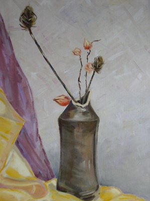 Martwa natura  z ostami