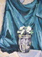 Martwa natura (turkusowa)